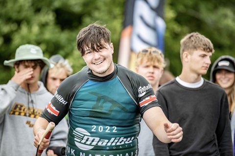 Mitch Wise at the 2022 Malibu Boats UK Wakeboard And Wakesurf Nationals - Photo Mantis Pro Media